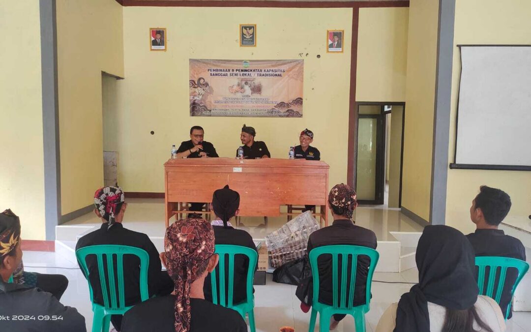 Pembinaan dan Peningkatan Kapasitas Pengurus Sanggar Seni Lokal di Tanjungbarang