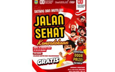 Ayo Bergabung dalam Jalan Sehat Kemerdekaan!