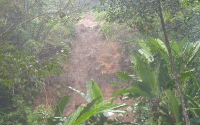 Kunjungan Lapangan Pasca Longsor di Desa Tanjungbarang