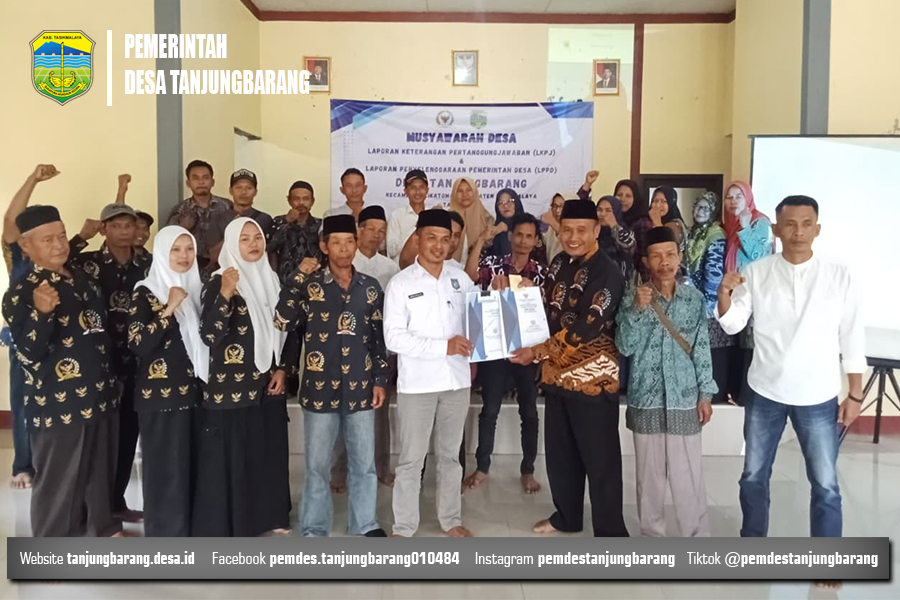 Musyawarah Desa Tanjungbarang: Mengukuhkan Transparansi dan Akuntabilitas