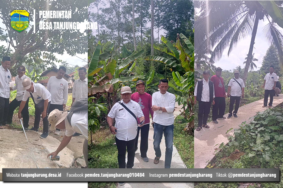 Monitoring dan Evaluasi Pembangunan Semester II Tahun 2025: Komitmen Bersama untuk Desa Tanjungbarang yang Lebih Maju