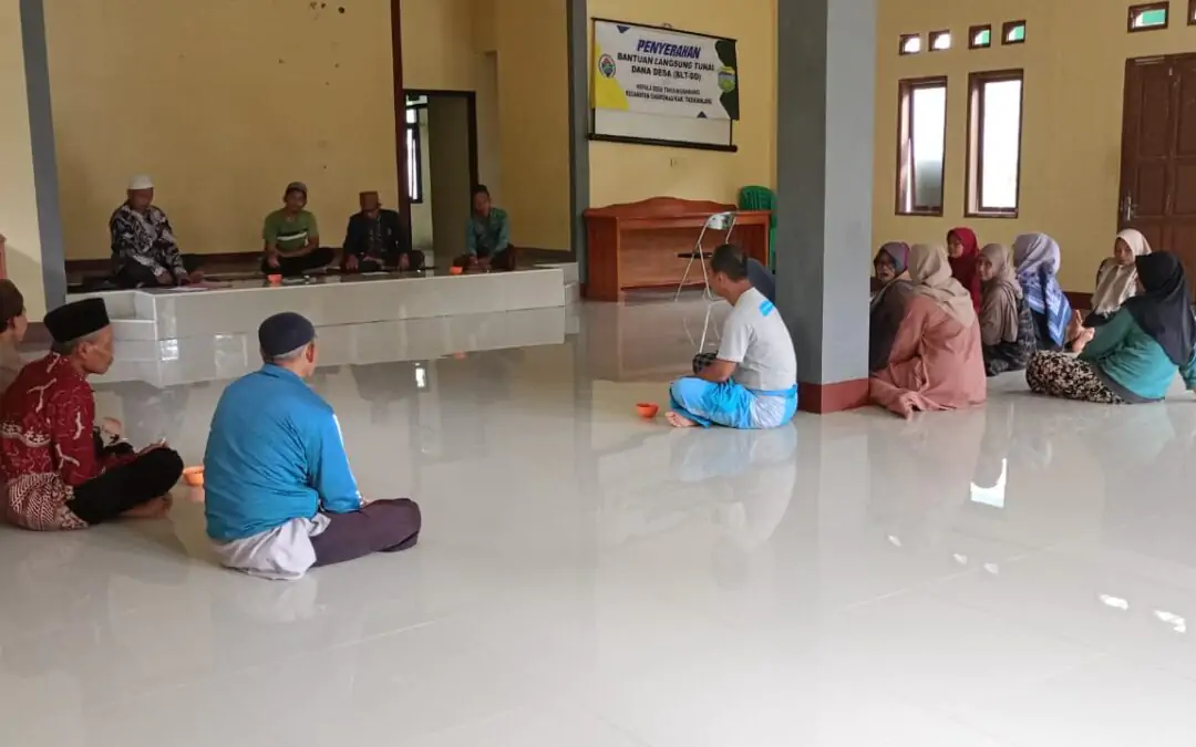 Semangat Persatuan Warnai Rapat Persiapan Peringatan Hari Besar Islam (PHBI) di Desa Tanjungbarang