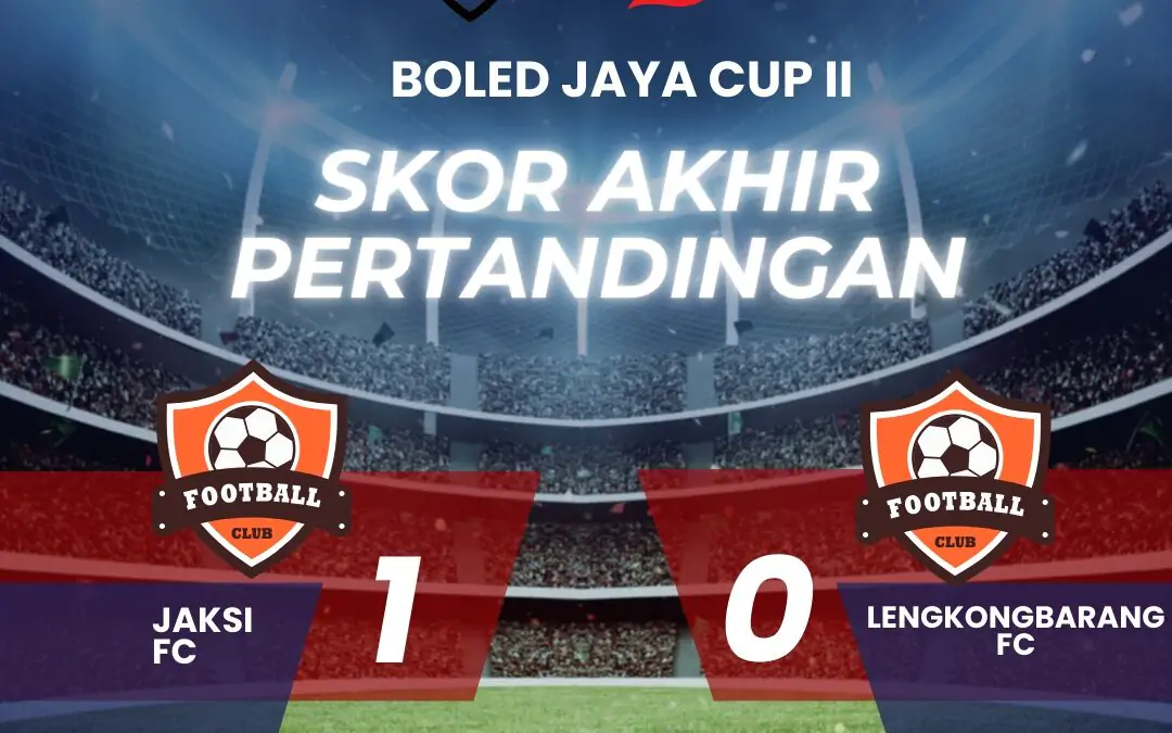 Jaksi FC Bungkam Lengkongbarang FC di Boled Jaya Cup 2: Momen Bersejarah di HUT RI ke-79