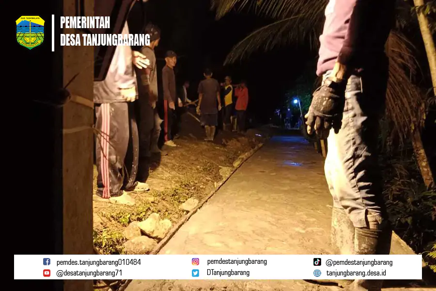Pengecoran Rabat Beton Jalan Setapak: Membangun Masa Depan di Kampung Mekarjaya