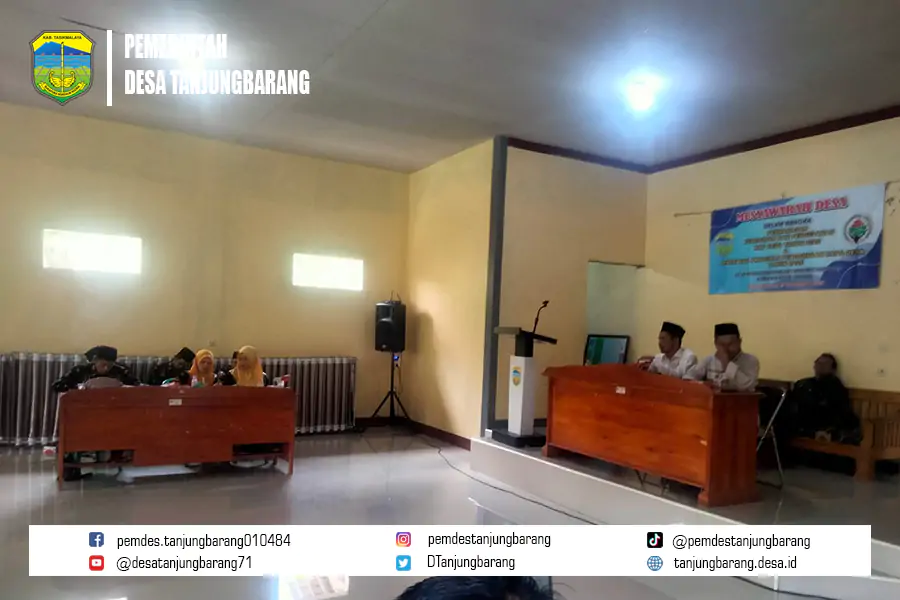 Musyawarah Desa Tanjungbarang: Membangun Masa Depan Bersama