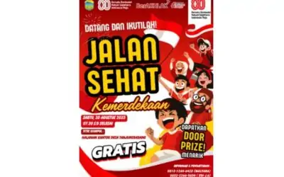 Ayo Bergabung dalam Jalan Sehat Kemerdekaan!