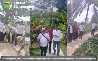 Monitoring dan Evaluasi Pembangunan Semester II Tahun 2025: Komitmen Bersama untuk Desa Tanjungbarang yang Lebih Maju